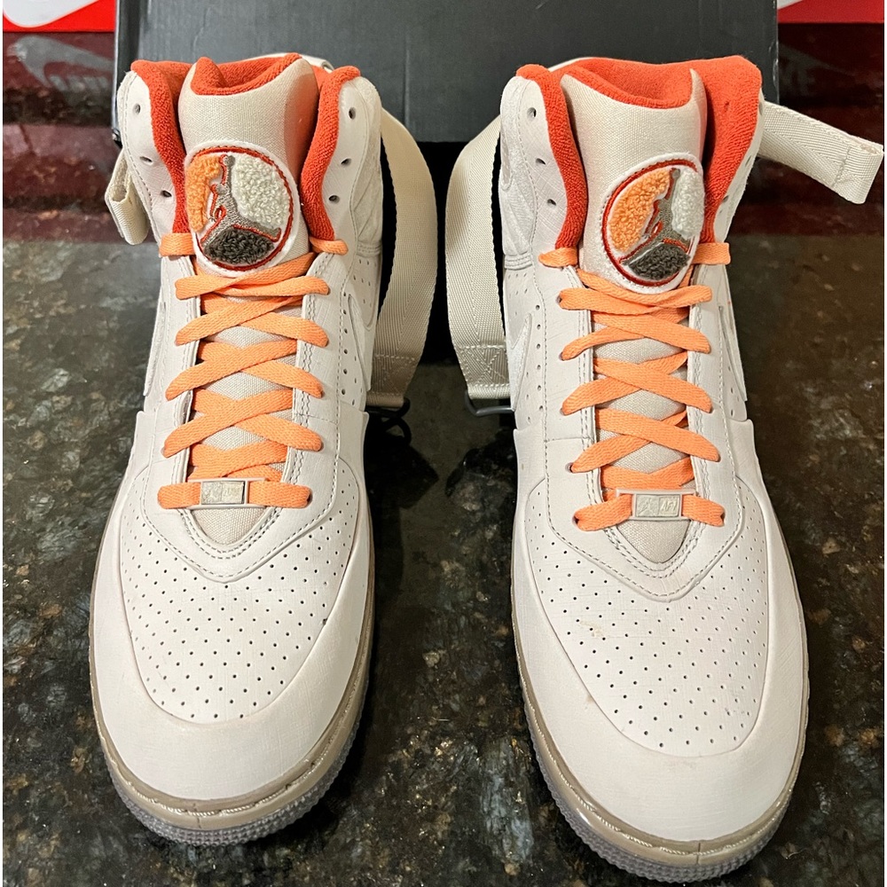 RARE* Nike AF1 Jordan's 23, Best of Both Worlds, Beige, Men Size 11.5 / Women 13